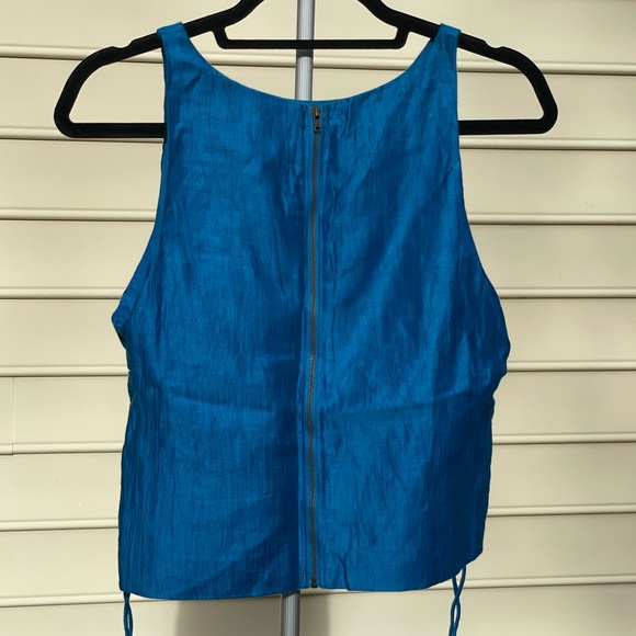 Anthropologie HD in Paris Linen Sleeveless Top - Picture 4 of 12